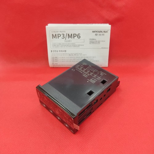 Đồng hồ đo điện áp DC Hanyoung MP6-4-DV-4A | 72x36mm