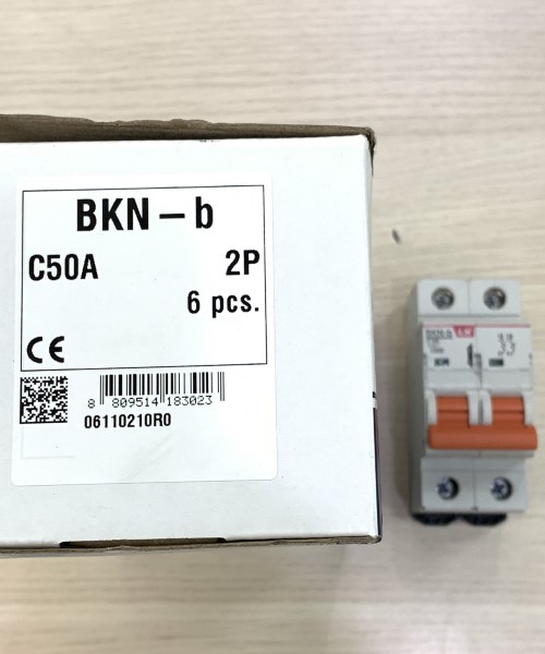 CB tép (MCB) BKN-b-2P-50A,10KA