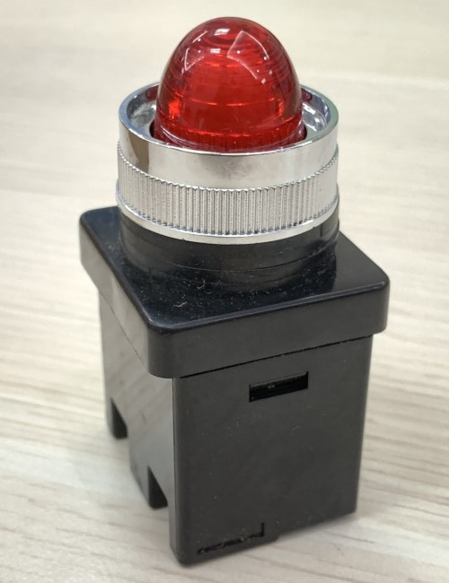 Đèn báo LED màu đỏ phi 25 Hanyoung CR-252-A0-R