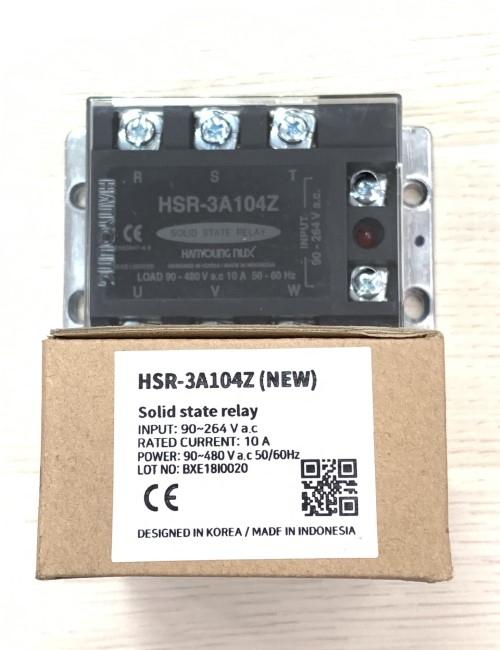 Relay bán dẫn 3 pha Hanyoung HSR-3A104Z
