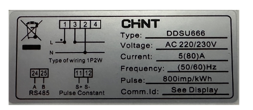 Sơ đồ dây và các cổng kết nối DDSU666