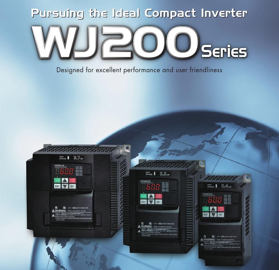 Biến tần Hitachi WJ200 Series