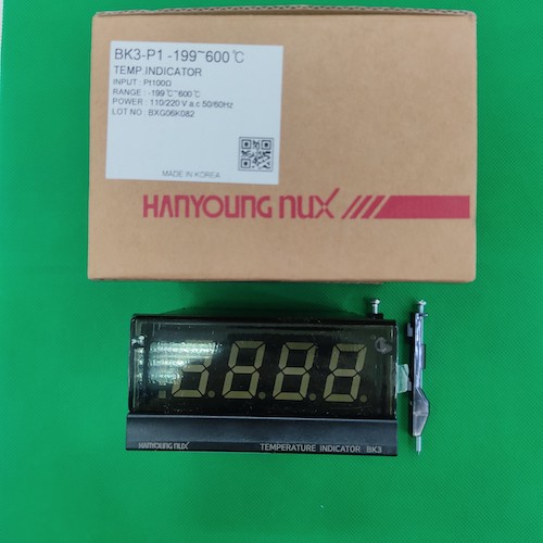 Bộ điều khiển nhiệt độ kỹ thuật số Hanyoung BK3-P1