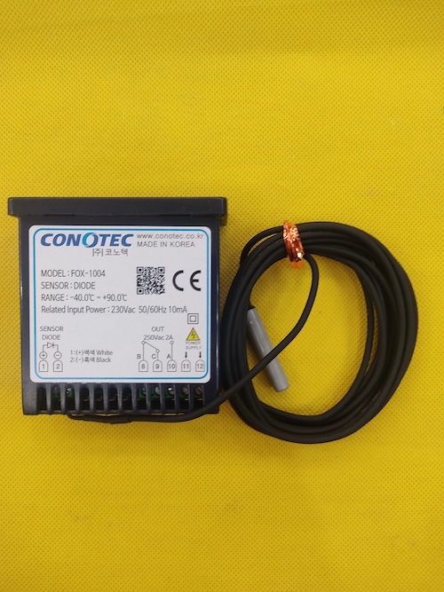 Bộ điều khiển nhiệt độ Conotec FOX-1004 (-40.0~90.0℃)|Lỗ khoét: 71x29mm