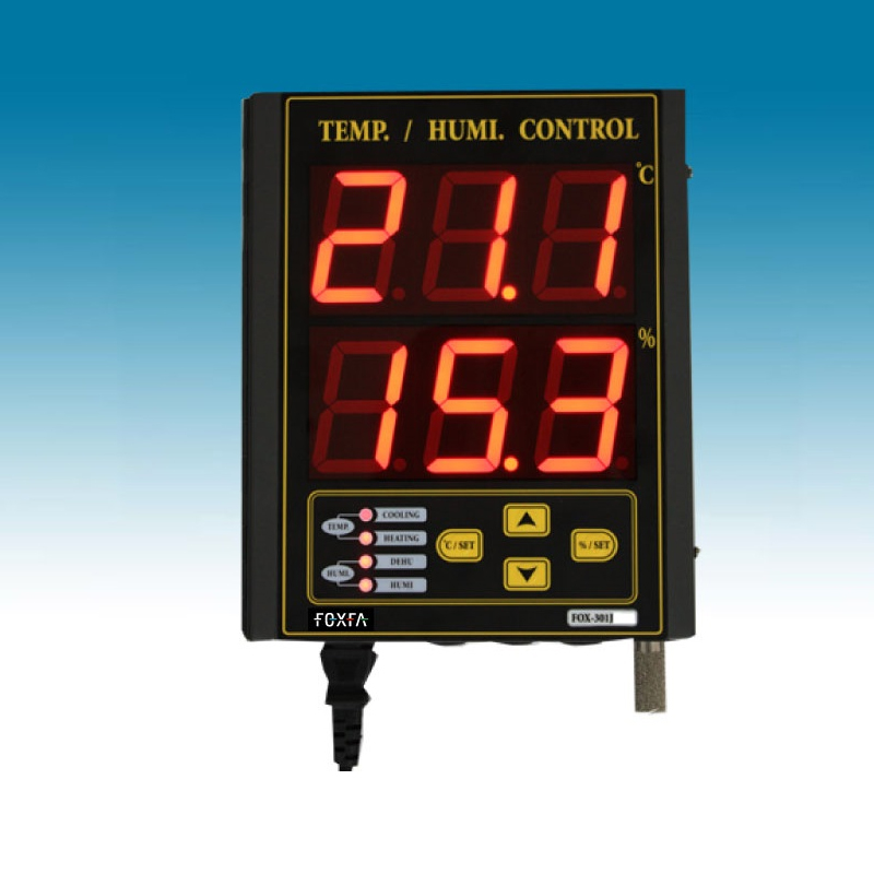 Cách sử dụng đồng hồ đo nhiệt độ độ ẩm FOX-301JR1