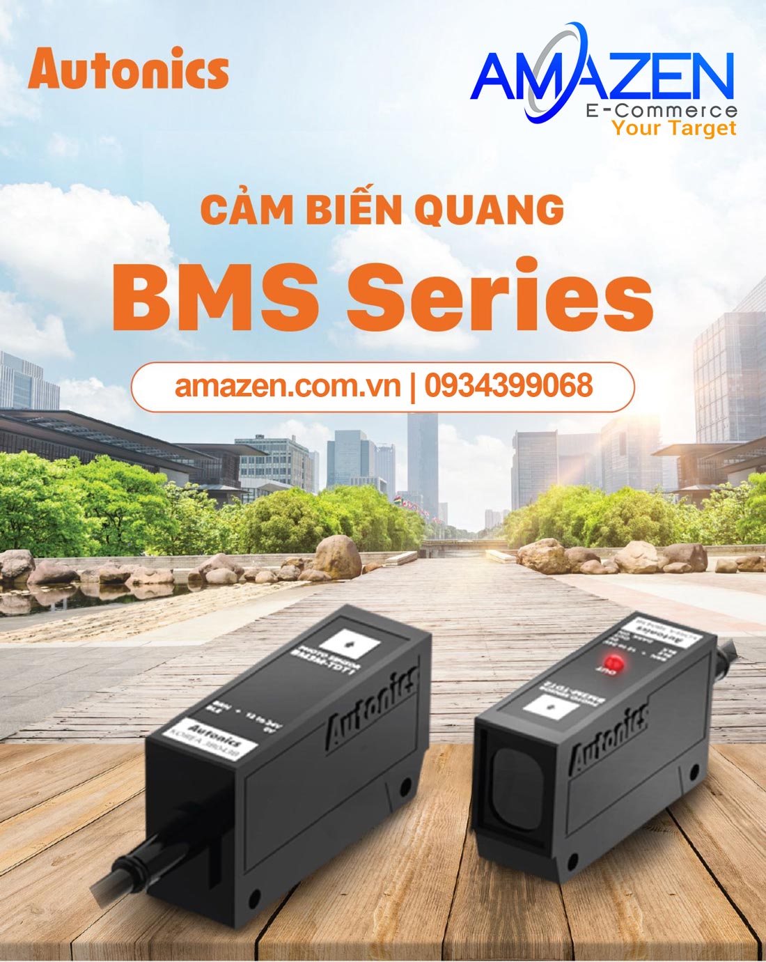 Cảm biến quang Autonics BMS Series