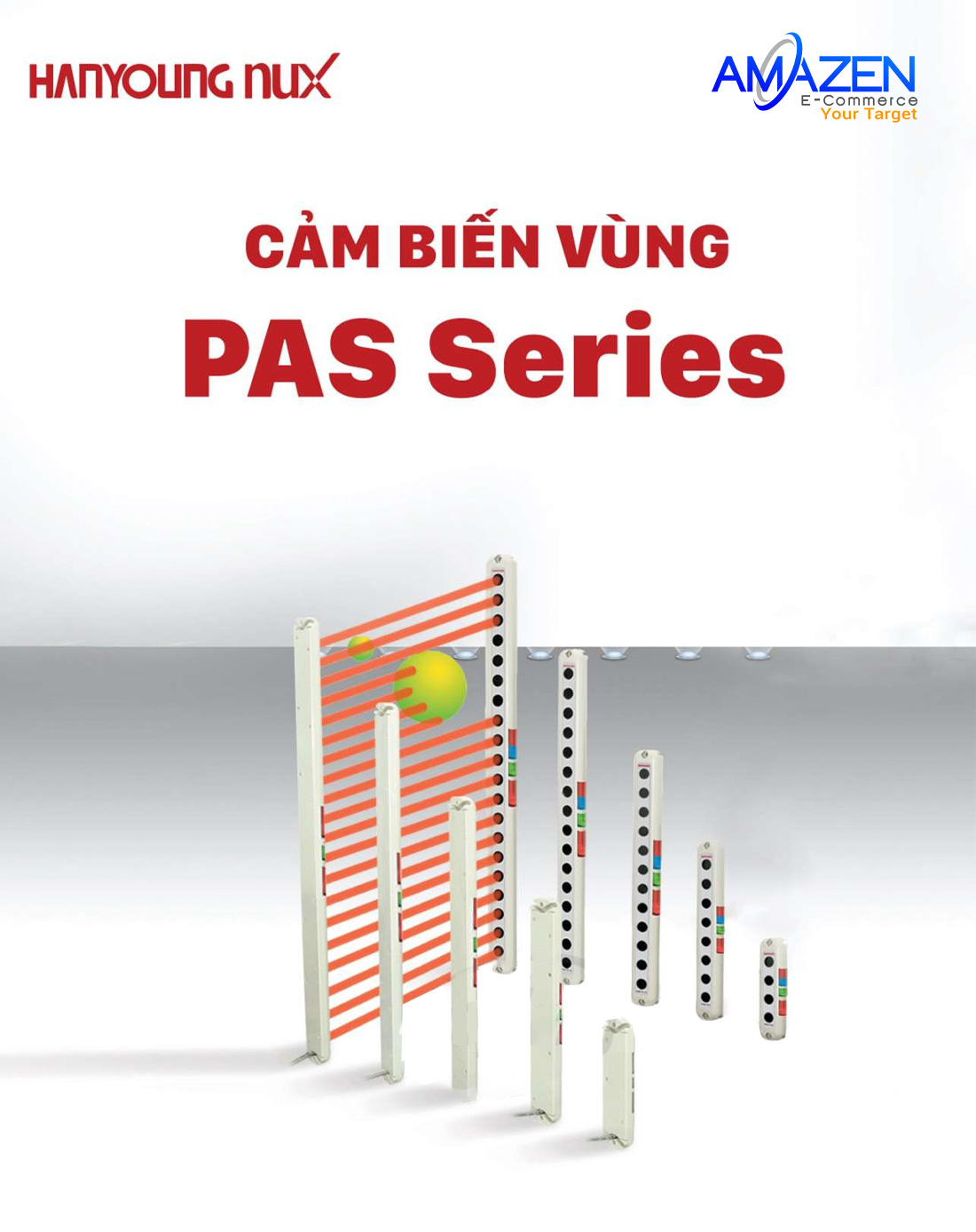 Cảm biến quang Hanyoung PAS Series