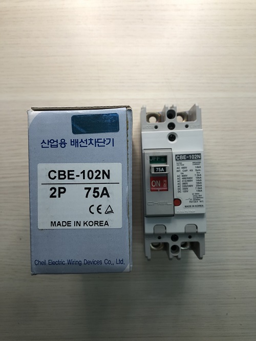 MCCB Cheil CBE-102N-75A