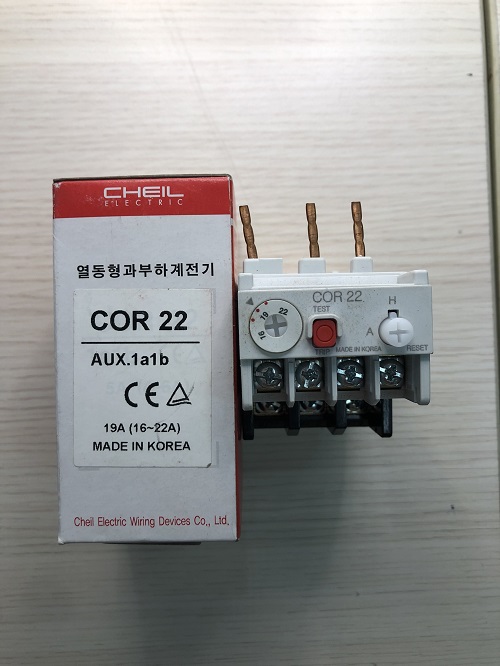 Relay nhiệt Cheil COR-22(16-22A)