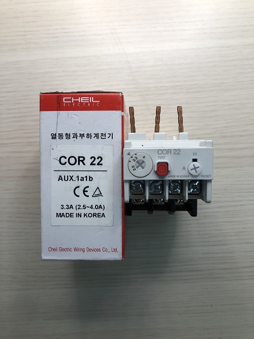 Relay nhiệt Cheil COR-22(2.5-4A)