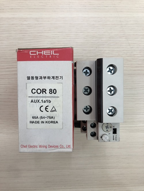 Relay nhiệt Cheil COR-80(54-75A)