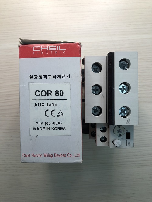 Relay nhiệt Cheil COR-80(63-85A)