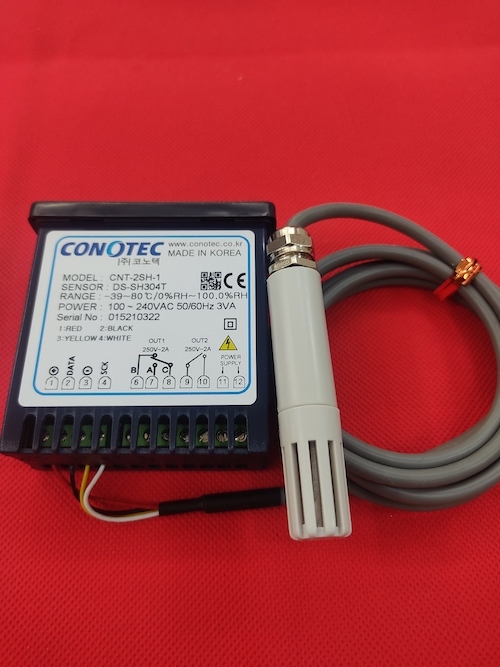 Bộ điều khiển độ ẩm Conotec CNT-2SH | 0~100%RH | 71x29mm