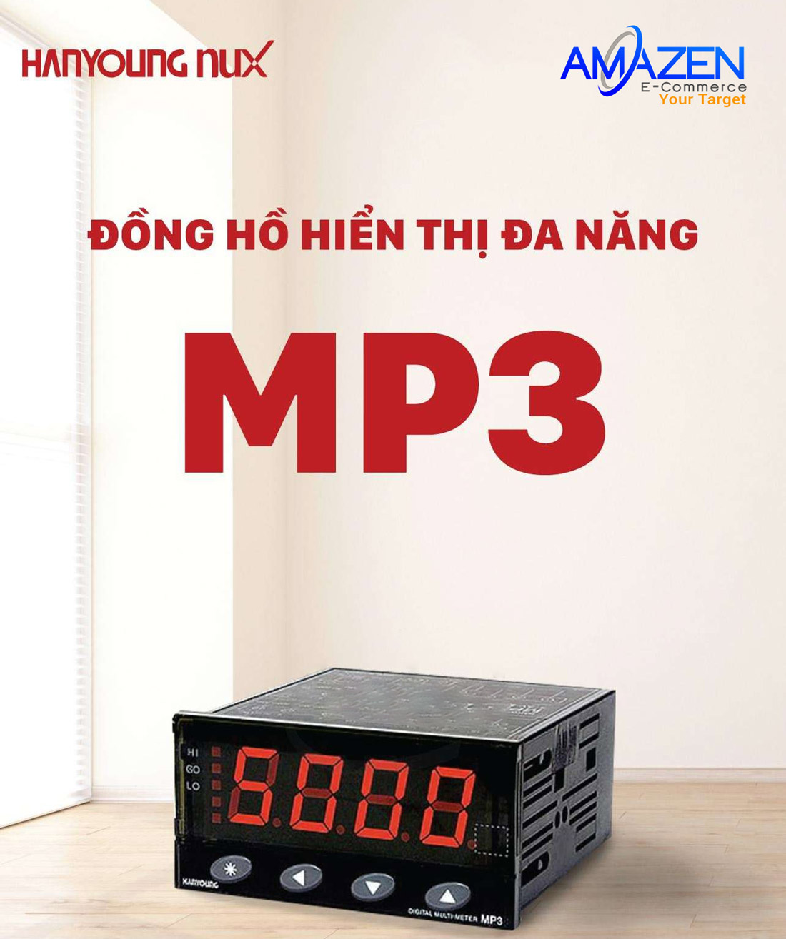 Đồng hồ hiển thị đa năng Hanyoung MP3 Series