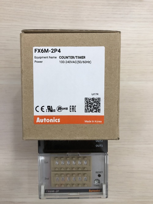 Bộ đếm và định thời Autonics FX6M-2P4