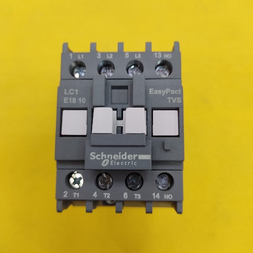 Khởi động từ (Contactor) Schneider 3P 1NO 7,5KW 220VAC LC1E1810M5 