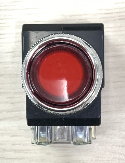 Nút nhấn có đèn LED màu đỏ phi 30 CR-304-A0-R
