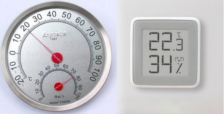 Các loại đồng hồ đo độ ẩm