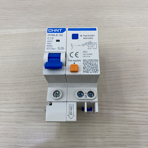 RCBO Chint NXBLE-32 1P C10 30mA
