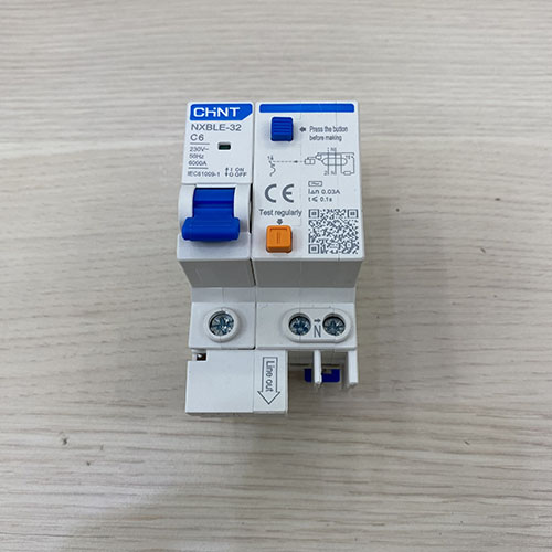 RCBO Chint NXBLE-32 1P C6 30mA