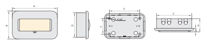kích thước hộp tủ điện NX8-Series