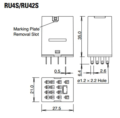 Kích thước RU4S-D110