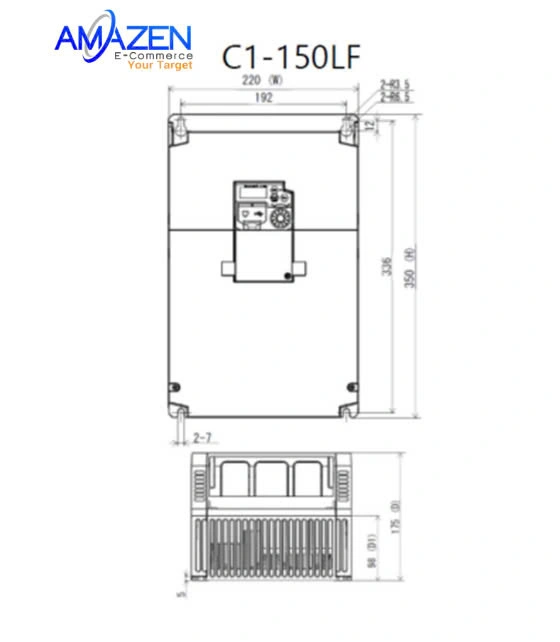 Kích thước của biến tần 