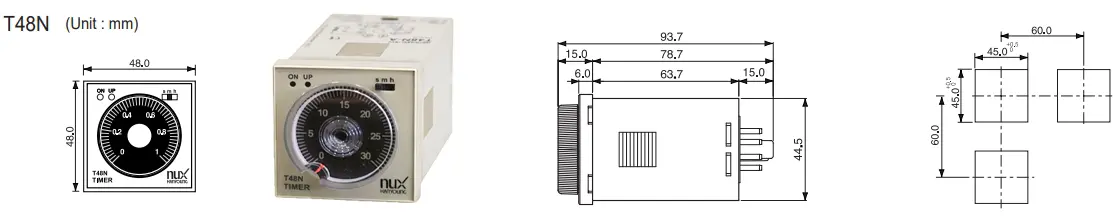 Kích thước của T48N-30-C