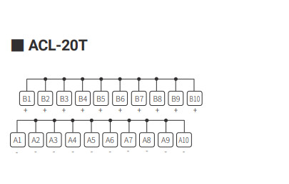 sơ đồ đấu nối của ACL-20T