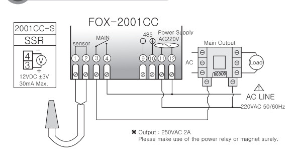 sơ đồ đấu nối của fox-2001cc