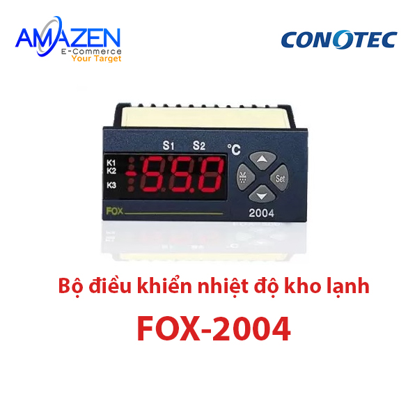 Bộ điều khiển nhiệt độ kho lạnh Conotec FOX-2004
