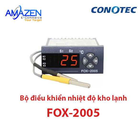 Bộ điều khiển nhiệt độ kho lạnh Conotec FOX-2005