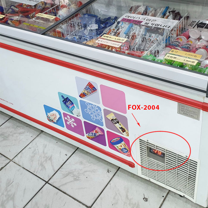 Sử dụng FOX-2004 cho tủ lạnh bảo quản