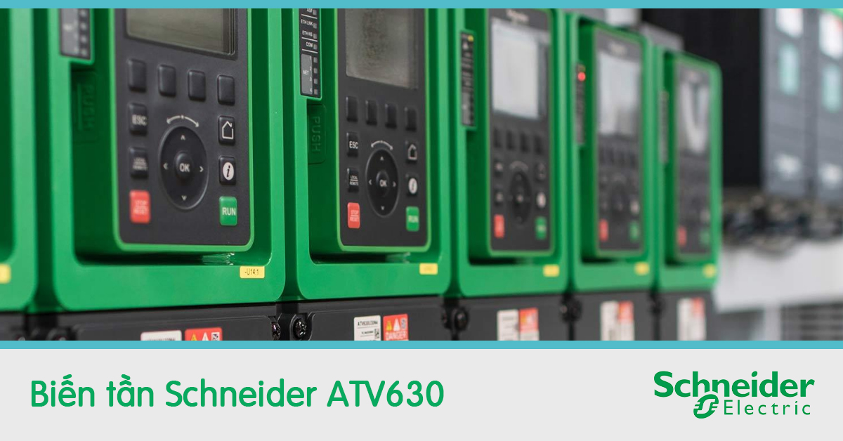 Biến tần Schneider ATV630 - Thông số - Tính năng - Hướng dẫn cài đặt