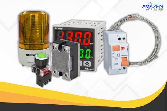 Complete system of electrical equipment with temperature controller TCN4S-24R