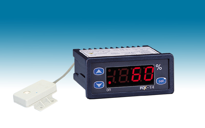 Kết hợp đồng hồ VX HANYOUNG NUX với đồng hồ độ ẩm FOX-1H CONOTEC trong hiển thị độ ẩm