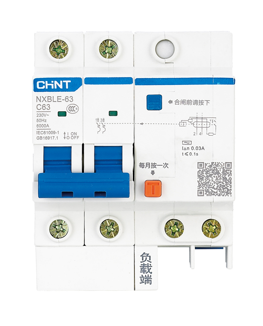 RCBO Chint NXBLE Series