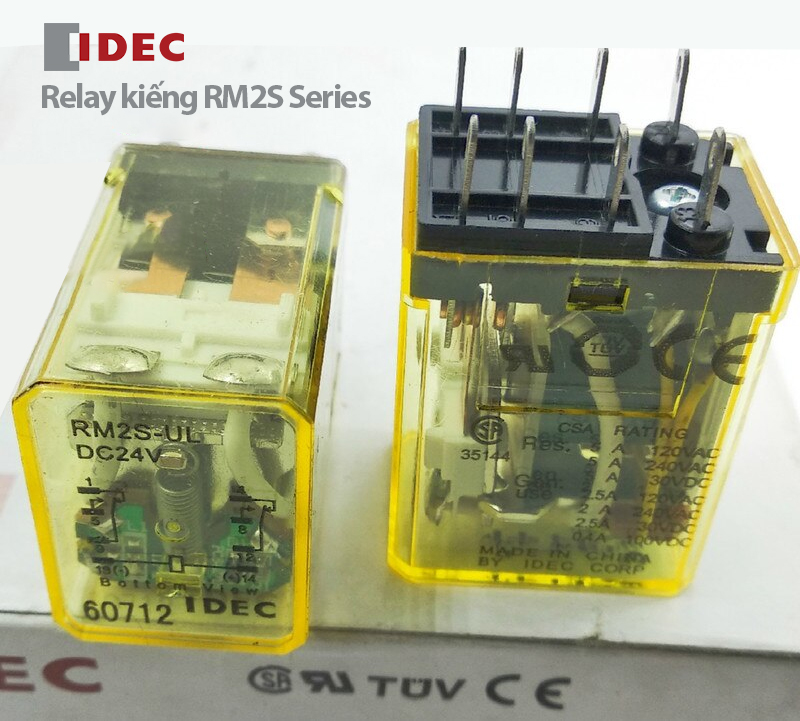 Rơ le trung gian IDEC RM2S Series | Đặc điểm - Thông số 