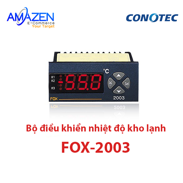 Hướng dẫn đấu nối và cài đặt FOX-2003 - bộ điều khiển nhiệt độ chuyên dụng cho kho lạnh